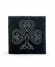 Trinity & Shamrock Slate Coaster
