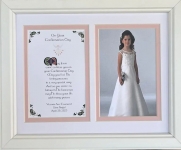 On Your Confirmation Day - Girl - 8x10 Photo Blessing