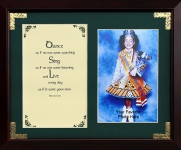 Dance Sing Live - 8x10 Photo Blessing