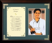 Nurse's Prayer - 8x10 Photo Blessing