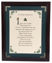 To My Godmother 8x10 Blessing