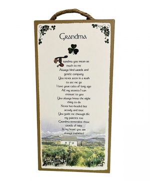 Grandpa Blessing - Wood Plaque