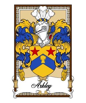 Scottish-Bookplates/A/Arkley-Crest-Coat-of-Arms
