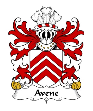 Welsh/A/Avene-(lords-of-Afan)-Crest-Coat-of-Arms
