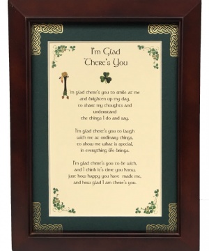 I'm Glad There's You - 5x7 Blessing