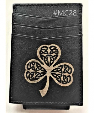 Celtic Shamrock Money Clip 1