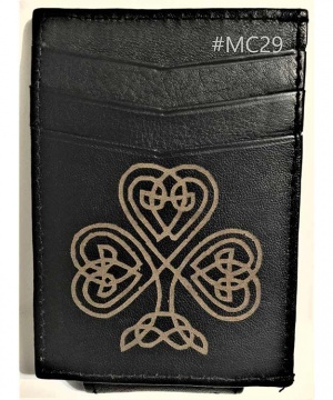 Celtic Shamrock Money Clip 2