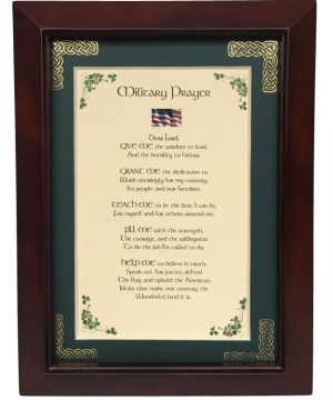  Military Prayer - 5x7 Blessing 