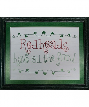 Redheads Have All the Fun - Pub Print